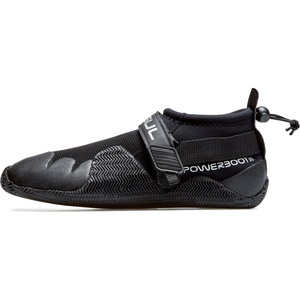 2026 GUL Strapped Power Slipper 3mm Wetsuit Shoe BO1265-B7 - Black